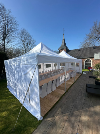 Faltzelt  5 x 10 m