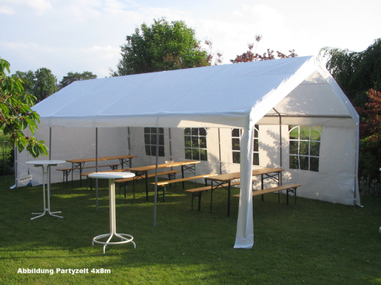 Partyzelt 4 x 8m 