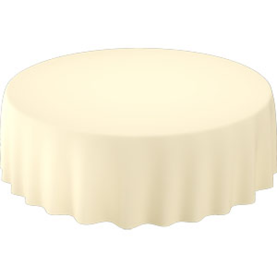 Evolin-Banketttischdecke 2,4 m  Cream