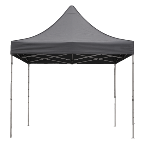 Faltzelt 3 x 3 m heavy Grau