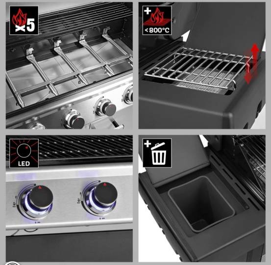 Gasgrill  5.1 Maxx 