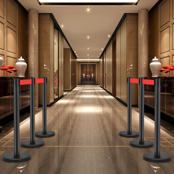 1x Leitsystem mit Zugband Schwarz