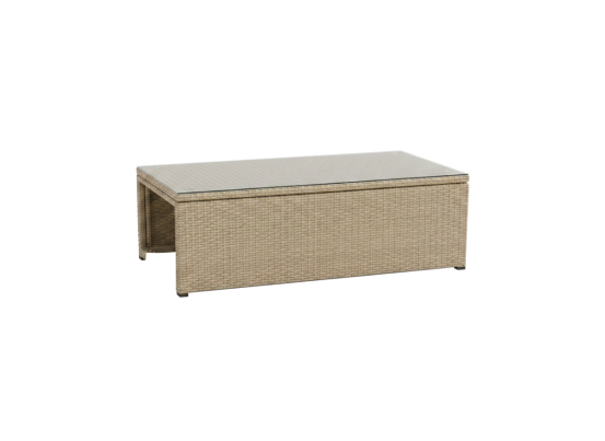 Rattan Couchtisch