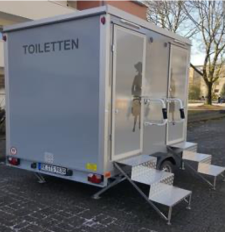 Toilettenwagen 1x1 Autark Basic
