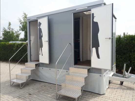Toilettenwagen 2&1 Autark Vakuum 