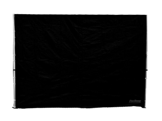 Seitenwand 3 m ohne Fenster Schwarz heavy RE