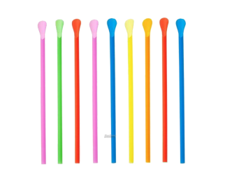 Slush Eis Löffelhalm