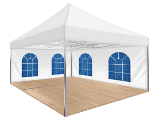 Faltzelt  5 x 5 m V3