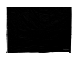Seitenwand 3 m ohne Fenster Schwarz heavy RE