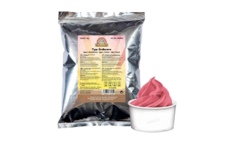 Softeispulver Erdbeer