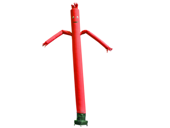 Skydancer mit Armen rot