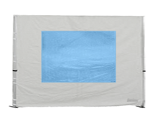 Seitenwand 6 m mit Fenster