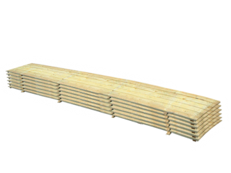 Holzbodenelement 1 m
