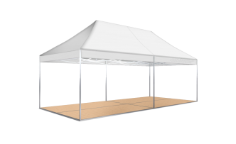 Faltzelt 4 x 8 m light