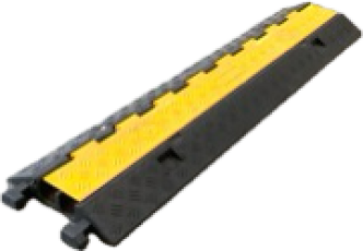 Kabel-/Schlauchbrücke Gelb/schwarz