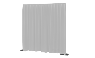 Pipe´n´Drape Set 3m Weiß